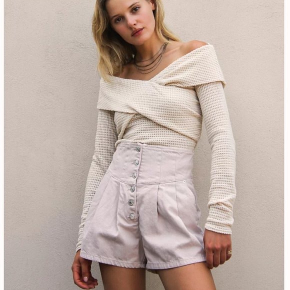 Free People High Waisted Shorts